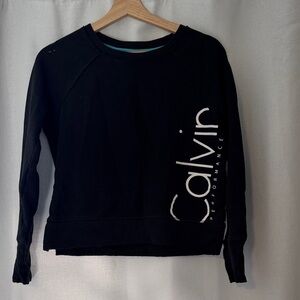 Calvin Klein Black Sweatshirt with Logo
